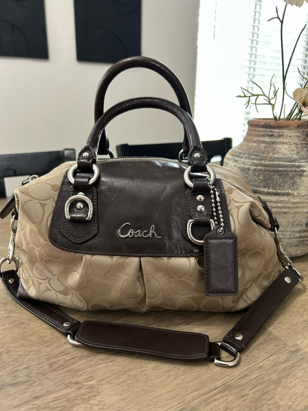 Coach Ashley vintage satchel